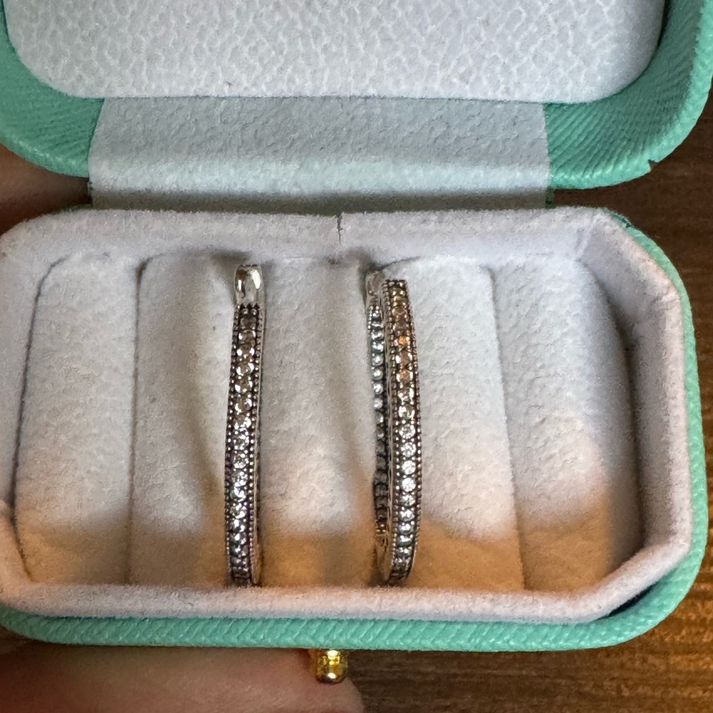 Hoop earrings